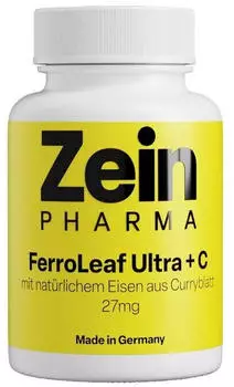 ZeinPharma FerroLeaf Ultra+ C 27 mg Kapseln 60 stk