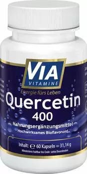 Apotheken Marketing Partner AG Viavitamine Quercetin 400 Kapseln 60 St