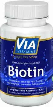 Apotheken Marketing Partner AG VIAVITAMINE Biotin Kapseln 60 St