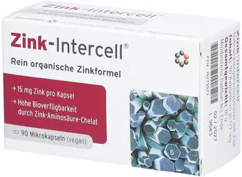 Intercell Pharma Zink-Intercell Kapseln 90 St