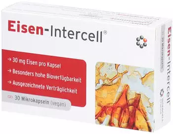 Intercell Pharma Eisen-Intercell magensaftresistente Kapseln 30 St magensaftresistent