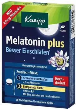Kneipp Melatonin plus Tabletten 30 St