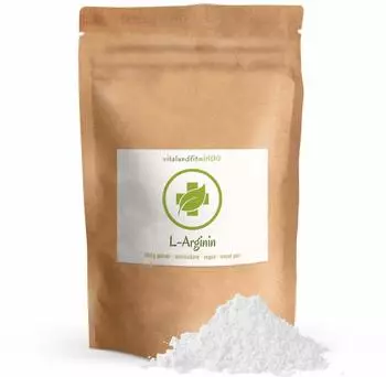vitalundfitmit100 GmbH L-ARGININ Base Pulver 500 g