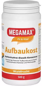 Megamax Aufbaukost Waldfrucht Pulver 500 g