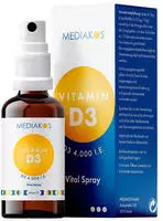 Mediakos&reg; Vitamin D3 4.000 I.E. Vital Spray 20 ml