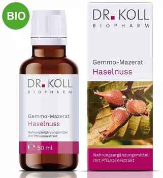 Dr. Koll Biopharm GmbH GEMMO-MAZERAT Haselnuss Dr.Koll Corylus avell.Tro. 50 ml