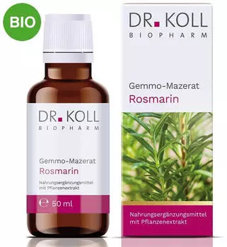 Dr. Koll Biopharm Gemmo-Mazerat Rosmarin Dr.Koll Rosmarinus off.Tro. 50 ml Tropfen