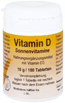 Merosan VITAMIN D 1000 Sonnenvitamine Tabletten 100 SGP