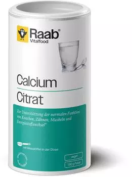Raab Vitalfood Calciumcitrat Pulver 160 g