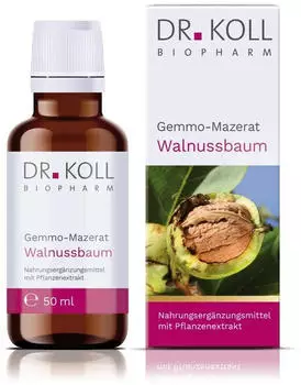Dr. Koll Biopharm Gemmo-Mazerat Walnussbaum Dr. Koll Juglans regia Tropfen