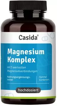 Casida GmbH Magnesium Komplex hochdosiert Kapseln 120 St