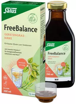 Salus Freebalance Gerstengras-Birke Elixier Bio 250 ml
