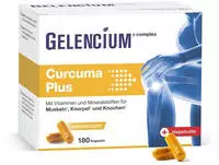 Gelencium Curcuma Plus hochdosiert m.Vit 180 St