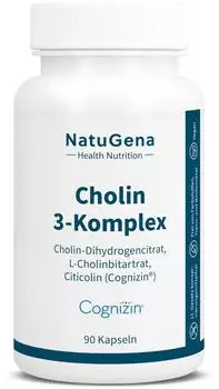NatuGena Cholin 3-komplex Vegan Kapseln 90 St