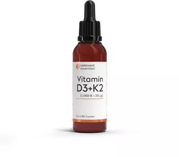 Cellavent Vitamin D3 + K2 [1.000 IE + 20 μg] Tropfen 50 ml