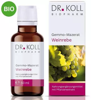 Dr. Koll Biopharm Gemmo-Mazerat Weinrebe Tropfen 50 ml