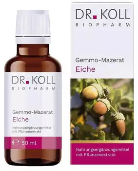 Dr. Koll Biopharm Gemmo-Mazerat Eiche Tropfen 50 ml