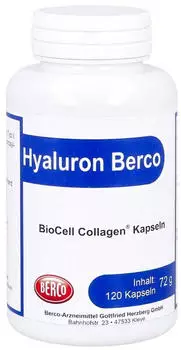 Berco Hyaluron Kapseln 120 St