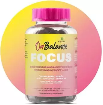 Aquilea OnBalance Focus Gummies 60 stk
