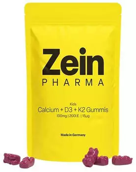 ZeinPharma Calcium + D3 + K2 Gummis 60 Stück