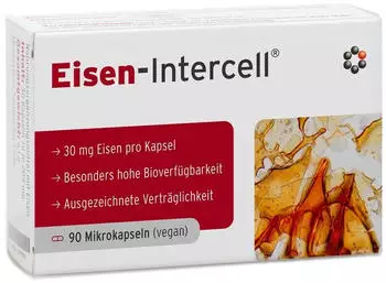 Intercell Pharma Eisen-intercell Magensaftresistente Kapseln 90 St