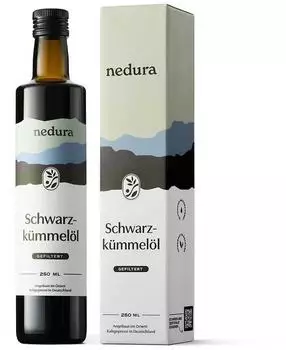 nedura Schwarzk&uuml;mmel&ouml;l kaltgepresst gefiltert