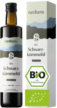 nedura Schwarzk&uuml;mmel&ouml;l BIO kaltgepresst gefiltert