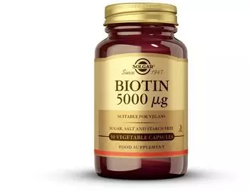 Solgar Biotin 5000 μg (100 caps)