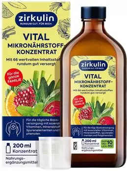 Zirkulin Vital Mikron&auml;hrstoffkonzentrat 200ml