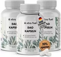 DAO DiAminOxidase 300.000 HDU Kapseln von XTRA FUEL 360 St