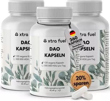 xtra fuel DAO Kapseln 3 x 120 Stk.