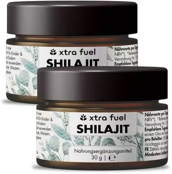 xtra fuel Shilajit Harz 2 x 30g