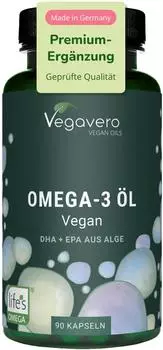 Vegavero Omega-3 Öl 90 Kapseln
