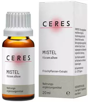 Ceres Mistel Viscum album Extrakt Tropfen (20ml)