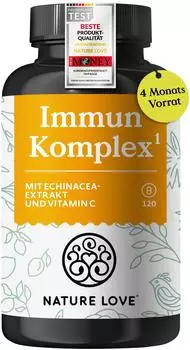 Nature Love Immun Komplex Kapseln 120 Stk.