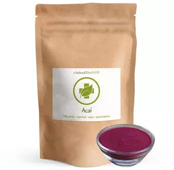 vitalundfitmit100 Acai Pulver 100 g