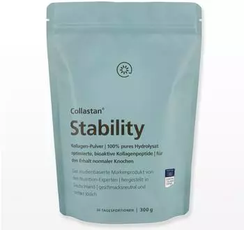 iceberg.de Collastan&reg; Stability Kollagenpulver - Knochen Gelenke Faszien 300 g Pulver
