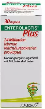 Alfasigma Enterolactis Plus Kapseln 30 Stk.