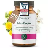 Bitterkraft Leber-komplex Kapseln 120 St
