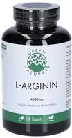 Green Naturals L-arginin Base 4500 Mg Vegan Kaps. 180 St
