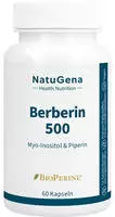Berberin 500 Myo-inositol & Piperin Vegan Kapseln 60 St
