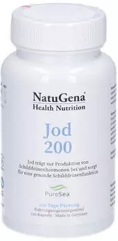 NatuGena JOD 200 aus Bio Alge Knotentang Kapseln 120 St