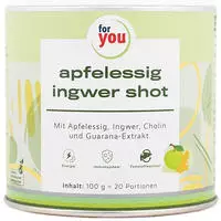 for you eHealth apfelessig ingwer shot 100 g