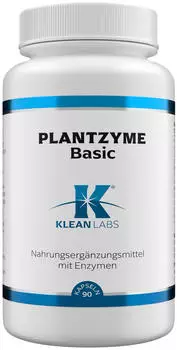 Supplementa Plantzyme Basic Klean Labs Kapseln 90 St