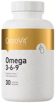 OstroVit Omega 3-6-9 30 Kapseln