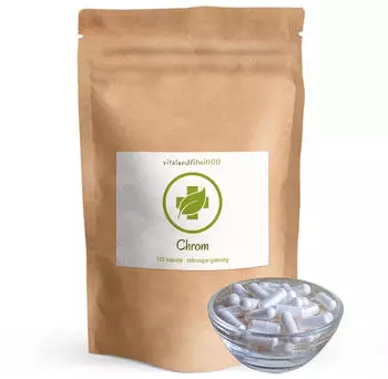 vitalundfitmit100 Chrom Picolinate Kapseln 120 Stück
