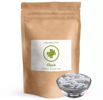 vitalundfitmit100 Glycin Kapseln 180 Stück