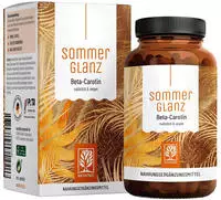 Beta Carotin f&uuml;r nat&uuml;rlichen Glow der Haut mit Vitamin C und Kupfer - SOMMERGLANZ -