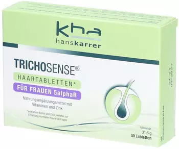 Karrer Trichosense Haartabletten f&uuml;r Frauen 5AlphaR (30 Stk.)