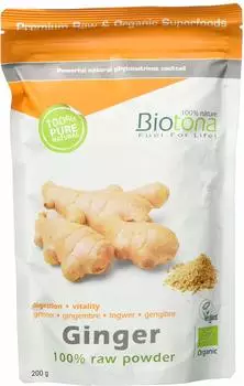 Biotona Ginger Bio Pulver 200g